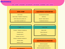 Tablet Screenshot of electronica.linkpaginas.nl